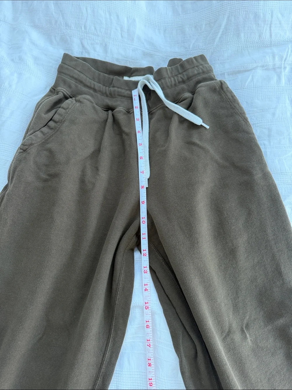 Buck Mason olive brown Drawstring Track Pants